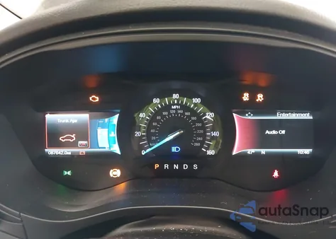 2018 Ford Fusion Se из США, поврежденный, VIN 3FA6P0HD3JR283921